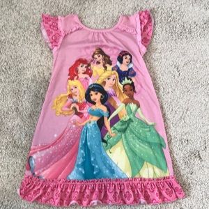 Girls Disney princess night gown size 4